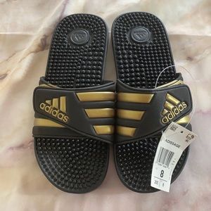 Adidas adjustable slides, Men’s 8